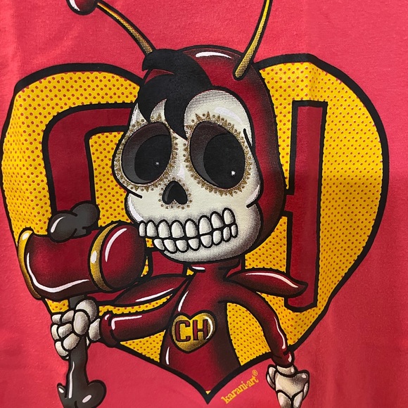 Camiseta del CHAPULÍN COLORADO unisex Talla XL para niños o talla S para adultos - Picture 1 of 3